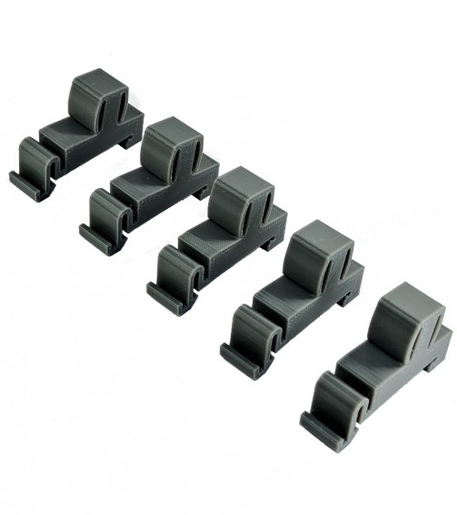 Nosač nasadnog ključa 1/2" (5 kom) - Organizator alata Opifex