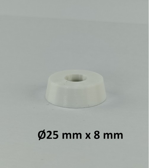 25 x 8 mm - TPU Gumene Nogice za nameštaj i elektroniku