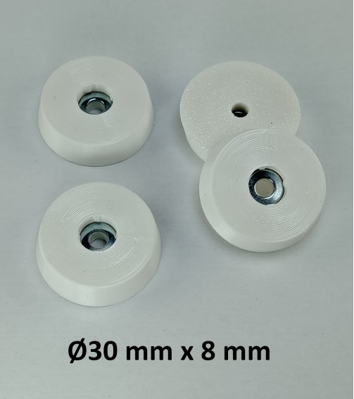 30 x 8 mm - TPU Gumene Nogice za nameštaj i elektroniku