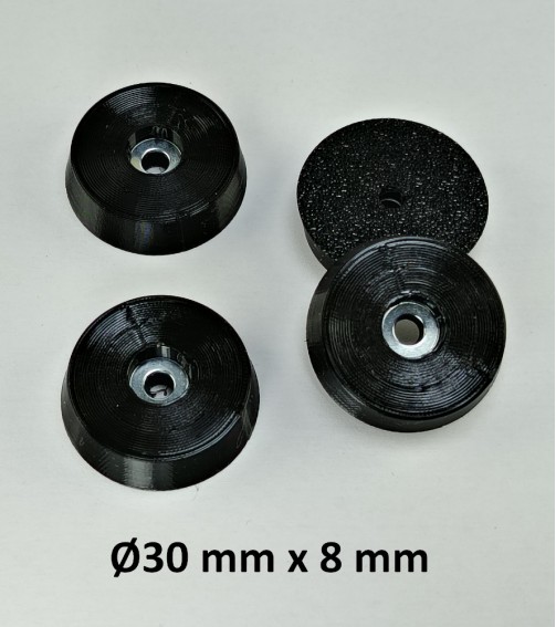 30 x 8 mm - TPU Gumene Nogice za nameštaj i elektroniku